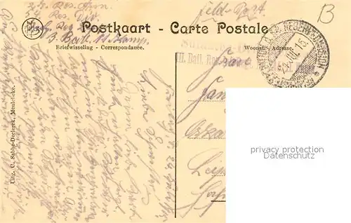 AK / Ansichtskarte Meulebeke Hoek der Markt Meulebeke