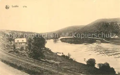 AK / Ansichtskarte Lustin Ile Panorama Lustin