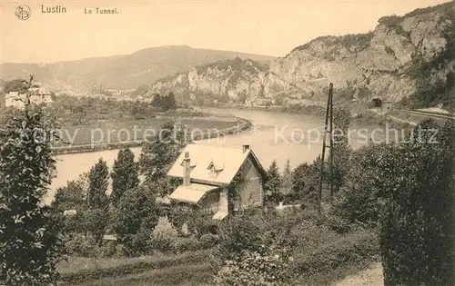 AK / Ansichtskarte Lustin Le Tunnel Panorama Lustin
