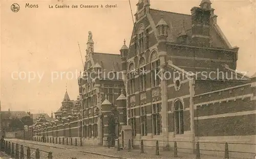 AK / Ansichtskarte Mons_Belgien La Caserne des Chasseurs a cheval Mons Belgien