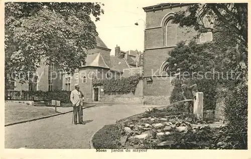 AK / Ansichtskarte Mons_Belgien Jardin du mayeur Mons Belgien