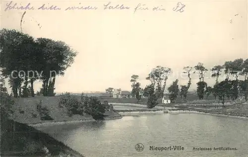 AK / Ansichtskarte Nieuport Ville Anciennes fortifications Nieuport Ville