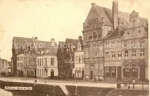 AK / Ansichtskarte Malines_Mechelen_Flandre Quai au Sel Malines_Mechelen_Flandre