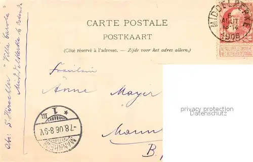 AK / Ansichtskarte Middelkerke Dans les Dunes Middelkerke