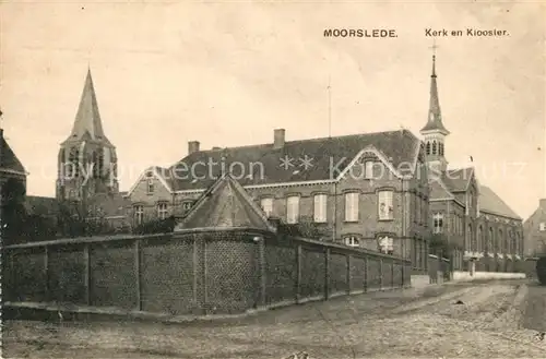 AK / Ansichtskarte Moorslede Kerk en Klooster Moorslede