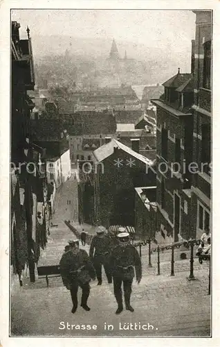 AK / Ansichtskarte Luettich Strassenpartie Luettich