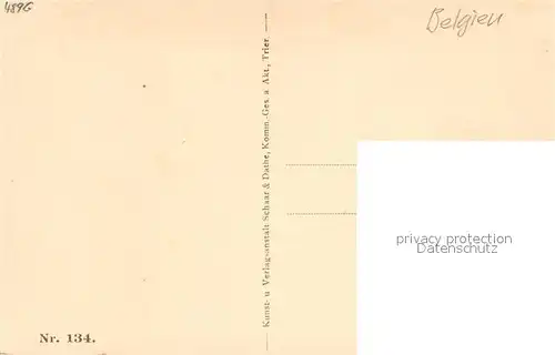 AK / Ansichtskarte Loewen_Louvain Rathaus in zerstoerter Stadt Loewen Louvain