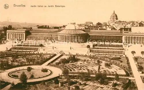 AK / Ansichtskarte Bruxelles_Bruessel Jardin Italien au Jardin Botanique Bruxelles_Bruessel