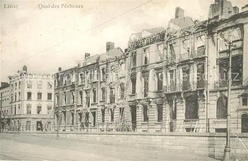 AK / Ansichtskarte Liege_Luettich Quai des Pecheurs Liege Luettich
