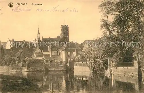 AK / Ansichtskarte Meenen_West Vlaanderen Panorama Meenen_West Vlaanderen