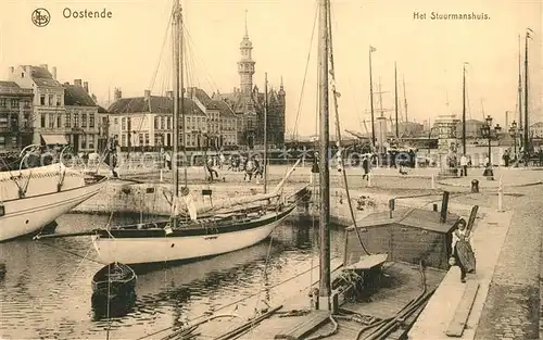 AK / Ansichtskarte Oostende_Ostende Het Stuurmanshuis 