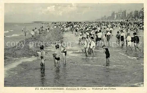 AK / Ansichtskarte Blankenberghe Concours de Forts Blankenberghe