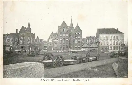 AK / Ansichtskarte Anvers_Antwerpen Bassin Kattendyck Anvers Antwerpen
