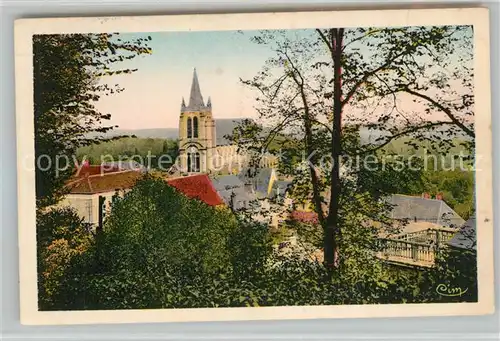 AK / Ansichtskarte Montfort l_Amaury Eglise prise des Tours Montfort l Amaury