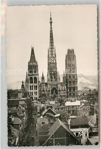 AK / Ansichtskarte Rouen Cathedrale Notre Dame Rouen