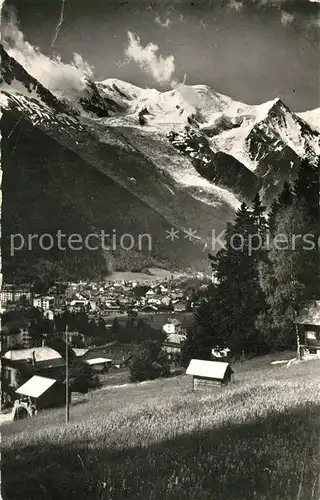 AK / Ansichtskarte Chamonix Panorama Massif du Mont Blanc Alpes Francaises Chamonix