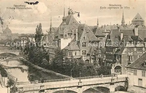 AK / Ansichtskarte Strasbourg_Alsace Ecole superieure de Tilles Strasbourg Alsace
