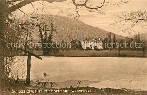 AK / Ansichtskarte Hartmannsweilerkopf Schloss Ollweiler Hartmannsweilerkopf