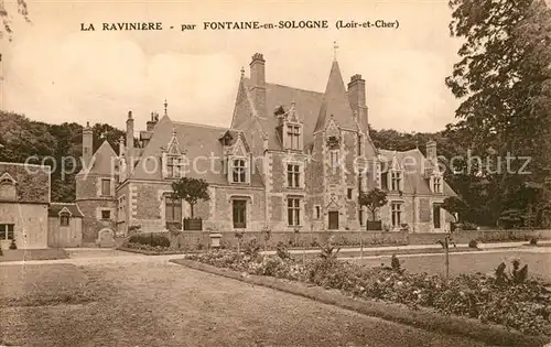 AK / Ansichtskarte Blois_Loir_et_Cher La Raviniere Fontaine en Sologne Blois_Loir_et_Cher