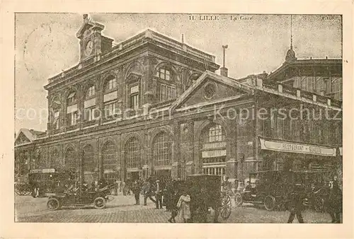 AK / Ansichtskarte Lille_Nord Bahnhof Lille_Nord