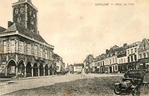 AK / Ansichtskarte Bapaume Hotel de Ville Bapaume