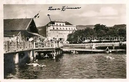 AK / Ansichtskarte Gerardmer_Vosges Sportnautique Hotel Beau Rivage Gerardmer Vosges
