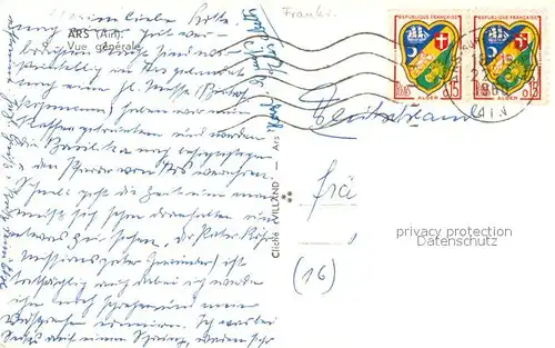 AK / Ansichtskarte Ars_Ain Panorama Ars_Ain