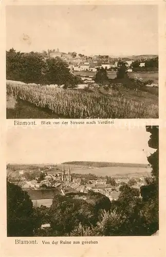 AK / Ansichtskarte Blamont_Meurthe et Moselle Panorama  Blamont