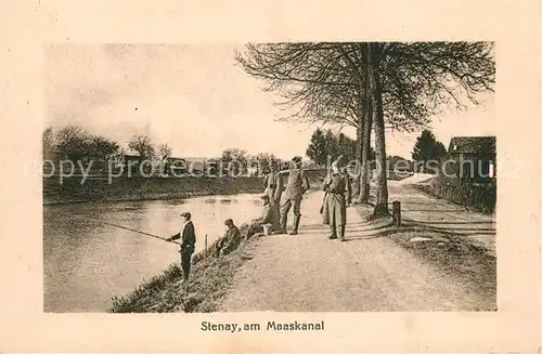 AK / Ansichtskarte Stenay Maaskanal Stenay