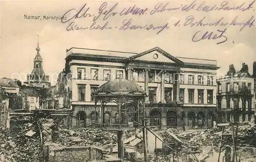 AK / Ansichtskarte Namur_sur_Meuse Marktplatz Namur_sur_Meuse