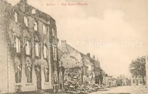 AK / Ansichtskarte Battice Rue Henri Chapelle Battice