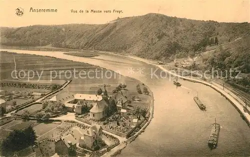AK / Ansichtskarte Anseremme Vue de la Meuse vers Freyr Anseremme