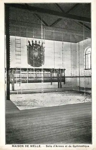 AK / Ansichtskarte Melle_Oost Vlaanderen Salle dArmes et de Gymnastique Melle_Oost Vlaanderen