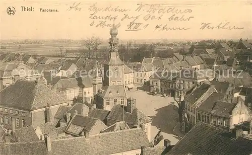 AK / Ansichtskarte Thielt_West Vlaanderen Panorama Thielt_West Vlaanderen