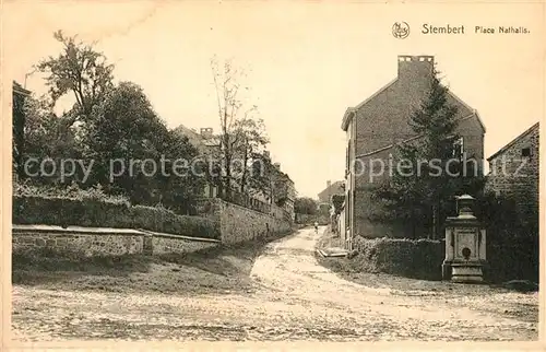 AK / Ansichtskarte Stembert Place Nathalis Stembert