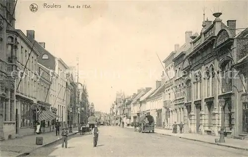 AK / Ansichtskarte Roulers_West Vlaanderen Rue de l Est Roulers_West Vlaanderen