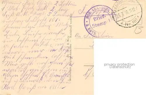 AK / Ansichtskarte Autry Das zerstoerte Dorf im Argonnerwald Autry