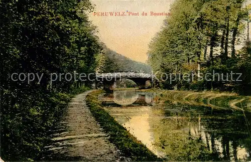 AK / Ansichtskarte Peruwelz Pont du Boustian Peruwelz