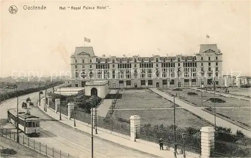 AK / Ansichtskarte Oostende_Ostende Het Royal Palace Hotel 