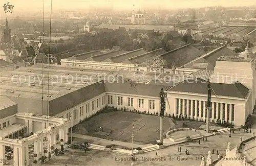 AK / Ansichtskarte Gand_Belgien Exposition Universelle de Gand 1913 Panorama Gand Belgien