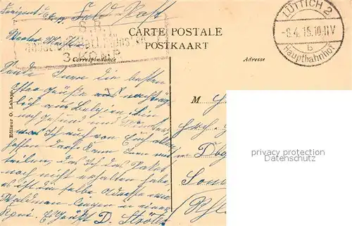 AK / Ansichtskarte Fraipont Chateau Voos Fraipont