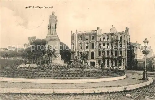 AK / Ansichtskarte Namur_sur_Meuse Place Leopold Namur_sur_Meuse