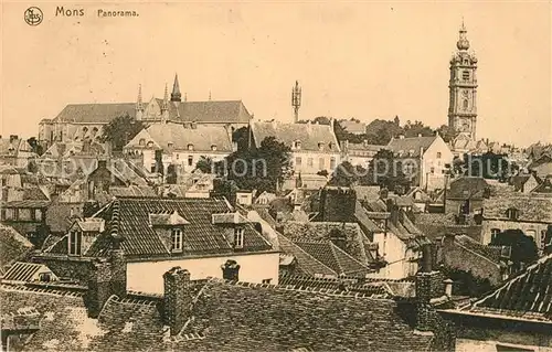 AK / Ansichtskarte Mons_Belgien Panorama Mons Belgien