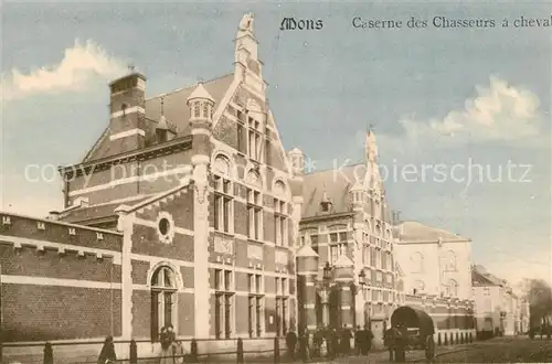 AK / Ansichtskarte Mons_Belgien Caserne des Chasseurs a cheval Mons Belgien