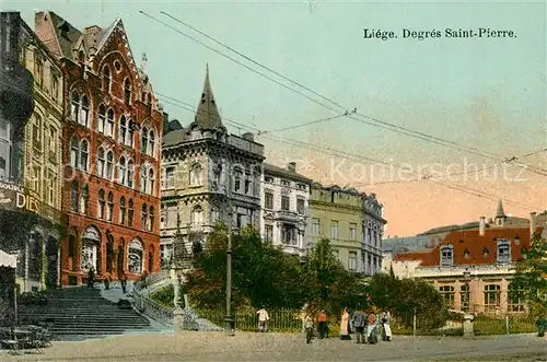 AK / Ansichtskarte Liege_Luettich Degres Saint Pierre Liege Luettich