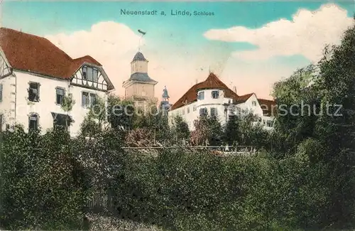 AK / Ansichtskarte Neustadt_Haardt Linde Schloss Neustadt_Haardt