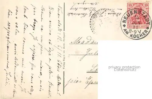 AK / Ansichtskarte Neustadt_Haardt Linde Schloss Neustadt_Haardt