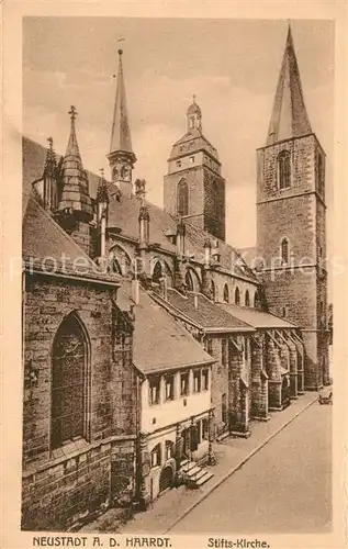 AK / Ansichtskarte Neustadt_Haardt Stifts Kirche Neustadt_Haardt