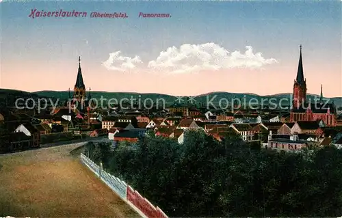 AK / Ansichtskarte Kaiserslautern Panorama Kaiserslautern