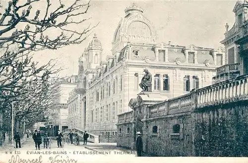 AK / Ansichtskarte Evian les Bains_Haute_Savoie Etablissement Thermal Evian les Bains_Haute